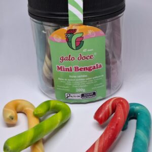 Pote de Mini Bengalas Frutas Sortidas